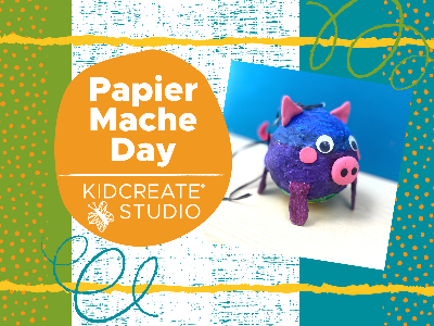 Kidcreate Studio - San Antonio. Papier Mache Day Mini-Camp (5-12 Years)