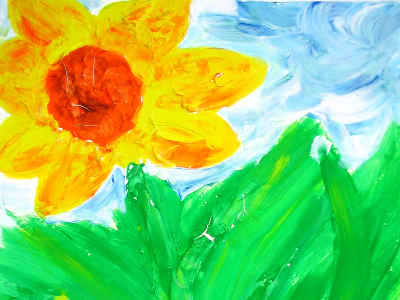 Mommy's Time Off-Van Gogh’s Sunny Sunflowers (3-9 Years) Mommy's Time Off-Van Gogh’s Sunny Sunflowers (3-9 Years)
