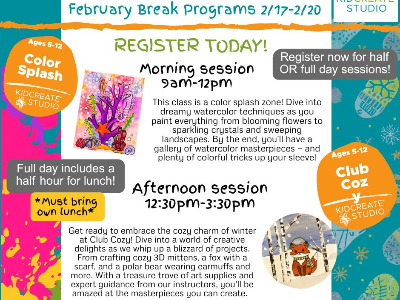 Burlington Rec: Club Cozy Art Club